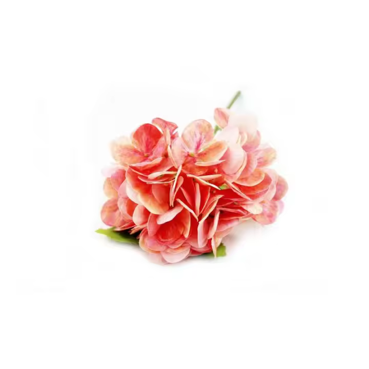Sombrero POMO HORTENSIAS TACTO NATURAL NATURE FLORES DE TELA - 1