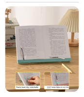 Soporte Ajustable Para Libros Portátil Plegable Organizador Para Música Y Tabla Soporte Para Lectura Con Estante De Recetas - details 4