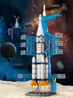 Bloques De Construcción DIY De Lanzamiento De Rocket Saturno V Modelo Técnico Para Niños Juguetes Educativos Regalo De Cumpleaños Para Chicos - details 3