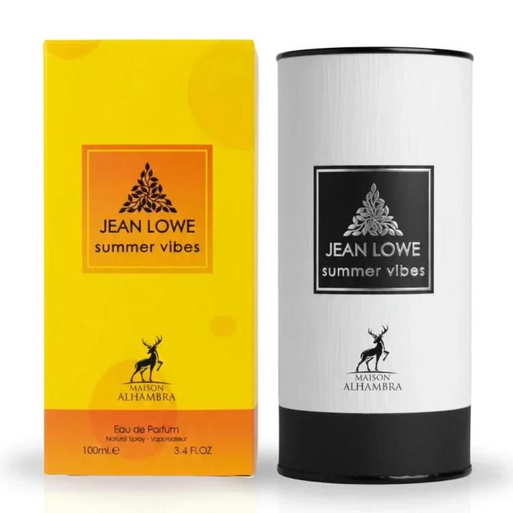 Jean Lowe Summer Vibes Maison Alhambra 100ML Perfume Unisex Original, aroma cítrico fresco y duradero con notas de… — oferta en Miravia