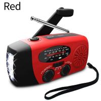 Radio Portátil Recargable Con Crank Solar AM/FM Para Supervivencia Con Batería Recargable Radio USB Linterna Y Lámpara De Lectura - details 27