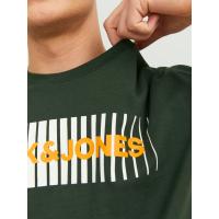 Jack & Jones Camiseta de algodón Mod JJECORP LOGO Ajuste Regular Fit Moda Casual Informal REF 233999 - details 13