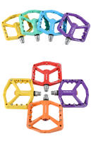 Pedales De Bicicleta Ultralight NanLio MTB Plástico Antideslizante Para Mountain Bike BMX XC AM Tamaño 124*109mm Colorido - details 9