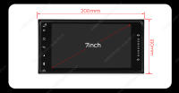 Navifly Android 13 Radio De Coche Multimedia WiFi Carplay+Auto Compatible Con Toyota General Motors Corolla Camry Prado Rav4 ROM 32G RAM 2G Display 7'' - details 2