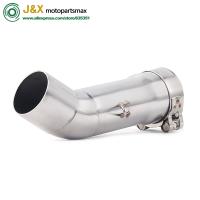 Escape Slip on FZ800 Para Yamaha FZ8N FZ8 FZ800 2010-2015 Muffler De Escape Universal Material De Acero Inoxidable 304 O Fibra De Carbono - details 3