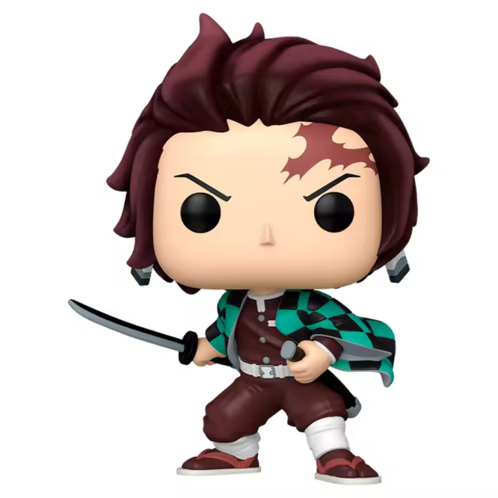 Figura Pop Demon Slayer Kimetsu No Yaiba Tanjiro Kamado 25Cm-Figura de Vinilo Coleccionable - Idea de Regalo- Mercancia Oficial - Juguetes para Niños y Adultos - Movies Fans - Muñeco para Coleccionistas y Exposición - 1