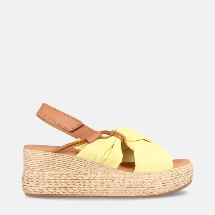 MARILA SHOES SANDALIAS PARA MUJER CON PLATAFORMA EN PIEL FRANCA MIMOSA - 1