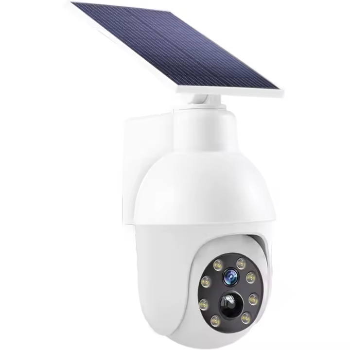 Luces solares en Aire Libre Cámara false con sensor de movimiento, sensor de Luz, LED en Aire Libre Luz cámaras de simulación Vigilancia - 1