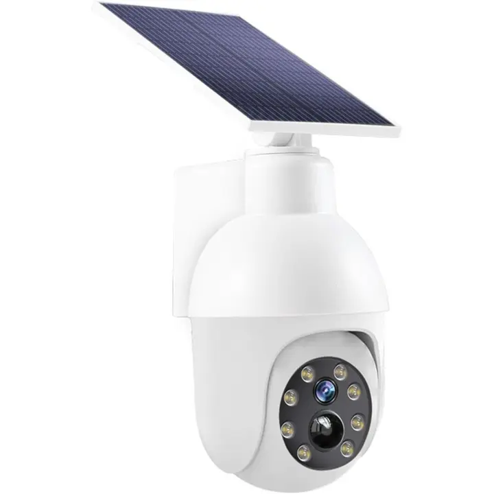 Luces solares en Aire Libre Cámara false con sensor de movimiento, sensor de Luz, LED en Aire Libre Luz cámaras de simulación Vigilancia - 1