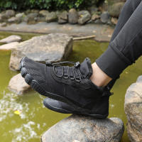 Botas De Invierno Para Hombres Y Mujeres Zapatos Casuales De Nieve Botas De Pies Calientes Para Exteriores Trabajo Zapatillas De Neopreno Cremallera Ajuste Tamaño 36-47 - details 32