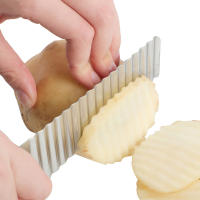 Cortador De Papas Para Chips De Acero Inoxidable Herramienta Para Verduras Y Frutas Cortador De Frituras Máquina De Hacer Frituras Eco-amigable - details 3
