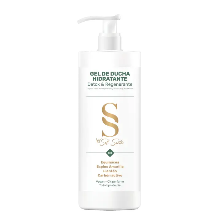 SOL SANTOS Gel de ducha hidratante detox - envase Ecofriendly 500 ml - 1