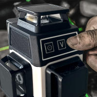 Pracmanu Mini Nivel Láser 12 Líneas 3D Nivel Automático 360° Horizontal Y Vertical Líneas De Láser Verde Para Construcción Y Jardinería - details 4