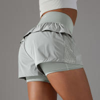 Shorts Deportivos De Mujer Para Gimnasio Y Tenis Con Bolsillos Pantalones Elásticos De Yoga Y Golf Entrenamiento Correr - details 40