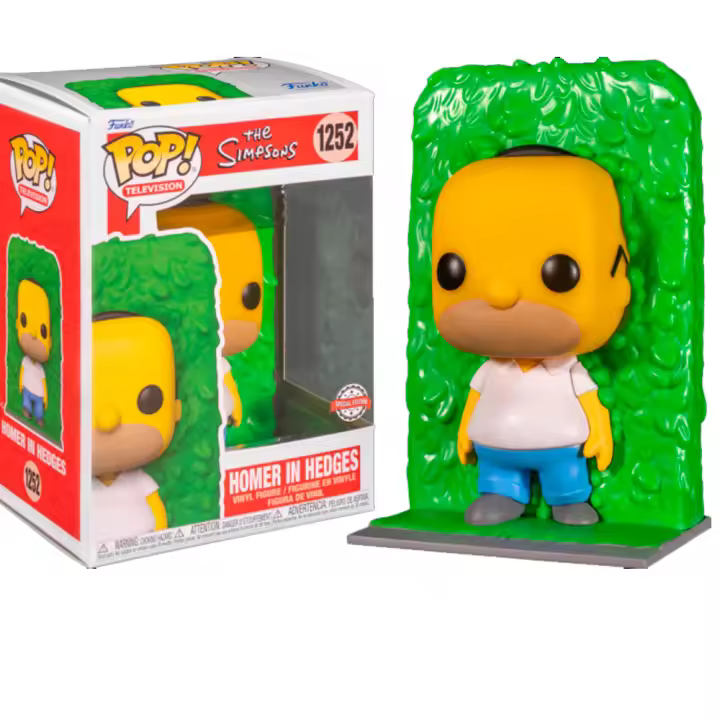 Funko Homer edges  exclusivo  Los Simpson 1252 Simpsons  Pop Vinyl - 1