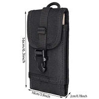 Bolsa De Cinturón Táctico Camuflada Bolsa De Teléfono Con Sistema Molle Bolsa De Camuflaje Para Caza Y Actividades Al Aire Libre - details 0