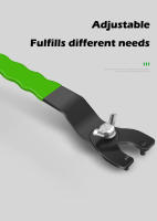 Llave De Desmontaje Ajustable Para Amoladora Angulada 10-46mm Con Mango Cubierto De Goma Herramienta Para Cambiar Disco De Amolado - details 1