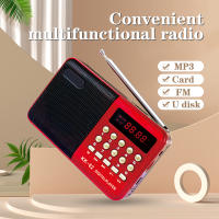 BIT Altavoz Medio Portátil Con Radio FM Digital MP3 Player Soporta Tarjeta TF USB Con Pantalla LED Occkic Multifuncional - details 5