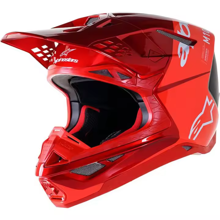Alpinestars Casco Off-road Supertech S-m10 Flood Ece 22.06 - 1