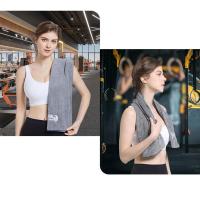 Toalla Deportiva De Microfibra 42x95cm Para Gimnasio Yoga Natación Fitness Secado Rápido Antideslizante Para Playa Correr Absorción Rápida Tejido Terry Máquina Lavable - details 20