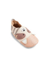 Bobux Soft Sole Rickie Pearl + Beige - details 2