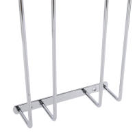 Nueva Organizador De Vajilla De Acero Inoxidable Para Cristales De Vino Rojo Soporte Inverso Para Barra O Pub Alta Calidad Metal - details 22