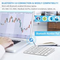 Entrada DE DATOS recargable del teclado del número 34-Key compatible para el MacBook - details 5