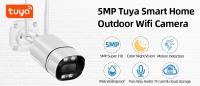 Cámara IP De Seguridad Tuya Smart Life 5MP Visión Nocturna En Color Exterior Impermeable Con Detección De Humanos Para El Hogar - details 0