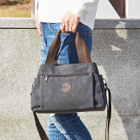 Nueva Bandolera Multifuncional Para Mujer Bolsa De Hombro Mensajera De Lona Con Gran Capacidad Estilo Casual Para Todas Las Occasiones - details 13