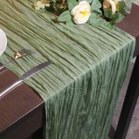Bandera De Mesa De Poliéster Plegable Estilo Bali Para Decoración De Fiesta Y Boda Tamaño 90x180 90x300 90x400 - details 3