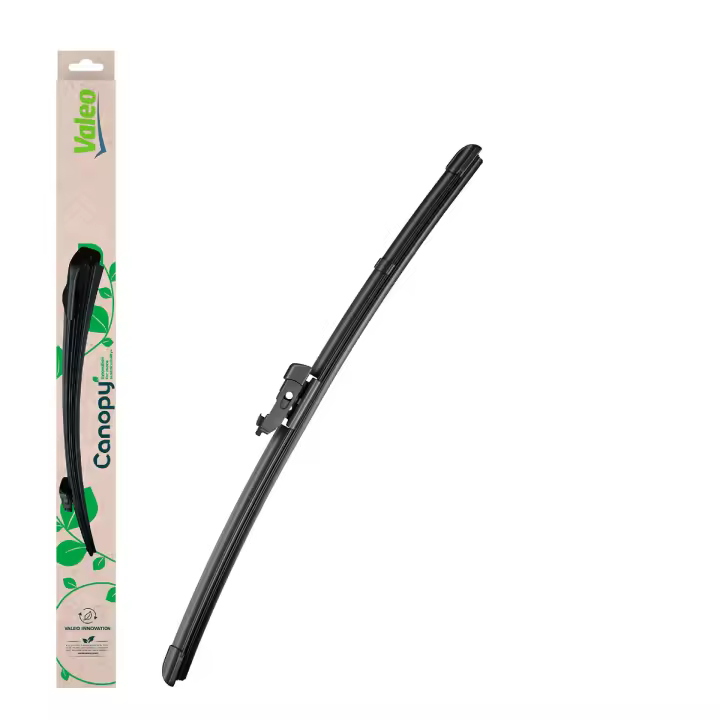 Valeo Canopy - CAN15 - Escobilla Limpiaparabrisas Plana Hecha Con Materiales Naturales Y Reciclados De Longitud: 350mm (Paquete x1) - Limpiaparabrisas Frontal - 1