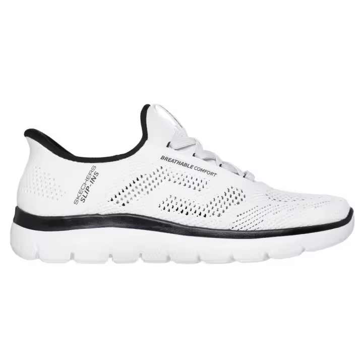 Skechers 232939 Zapatillas deportivas Slip-ins: Summits - Perfo para hombre en blanco en textil - 1