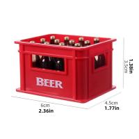 Abrepuertas De Cerveza Con Imagen 3D Cartoon Magnético Para Nevera Decoración De Hogar Con Estuche De Vino Tres Dimensiones - details 1