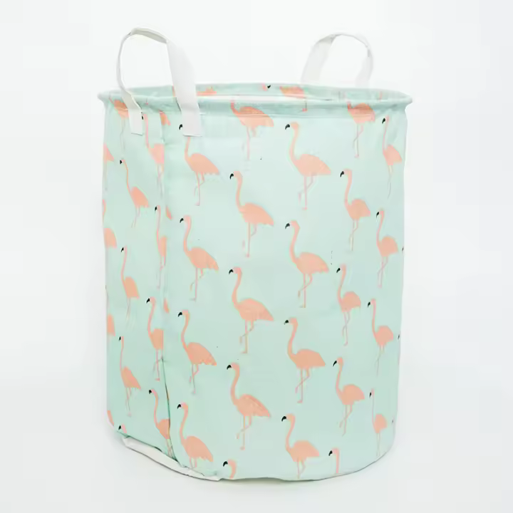 Cesta De Ropa Grande Ajustable Y Autónoma Con Manijas Largas Para Lavanderia Bolsa De Lavar Ropa Impermeable Para Dormitorio - 1