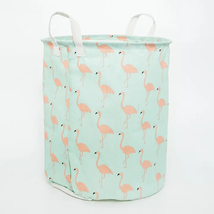 Cesta De Ropa Grande Ajustable Y Autónoma Con Manijas Largas Para Lavanderia Bolsa De Lavar Ropa Impermeable Para Dormitorio - 1