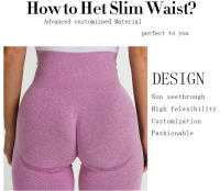 Leggings De Entrenamiento Para Mujer High Waist Yoga Shorts Con Glúteos De Durazno Terciopelos Sin Costuras Para Gimnasio Running Y Fitness - details 3