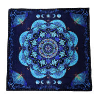 Mantel De Tela Para Tarot 29x29Inch Con Bolsa Grátis Juego De Cartas De Divinación Mesa De Atracción Alquimia Estilo Americano - details 3