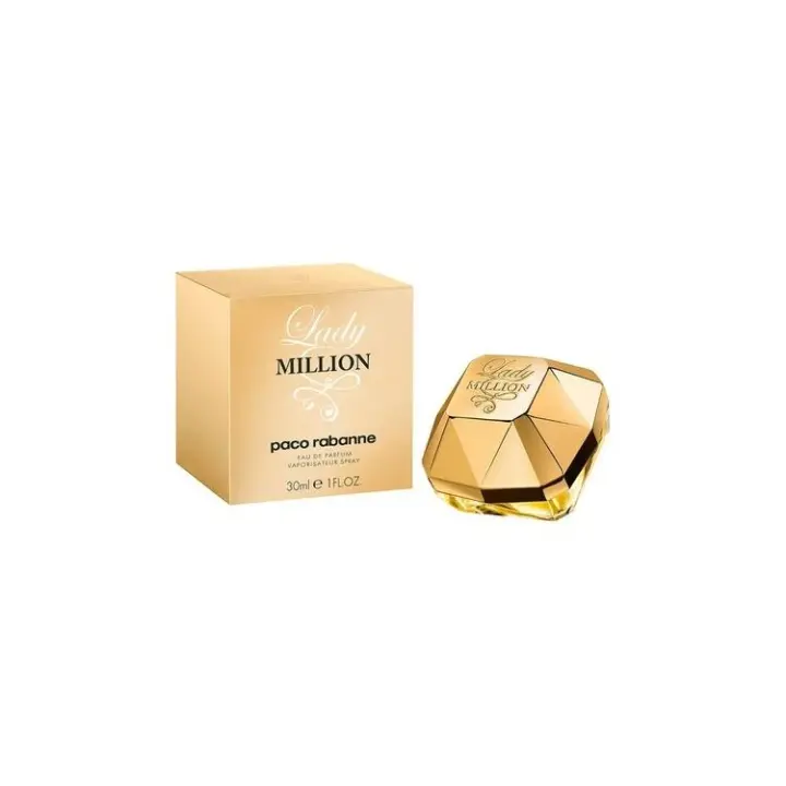 Paco Rabanne Lady Million Eau de Parfum Spray for Women Black 30ml - 1