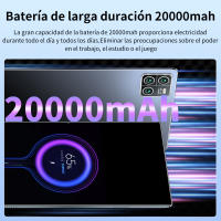 5G Tablet Android 13,0 Nueva tableta de 10,1 pulgadas 16GB Ram 1TB ROM tableta 5MP 13MP 20000mAh 14 WiFi tableta de Red Bluetooth - details 3