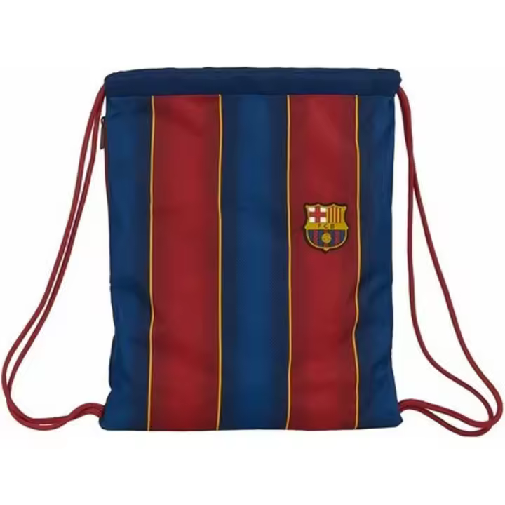 SAFTA | SACO DEPORTIVO F.C.BARCELONA 1ª EQUIP. 20/21 - Saco Deportivo Licencia Oficial - Diseño Moderno - Ideal para Gimnasio y Viajes - Material Resistente - Cierre Ajustable - 1
