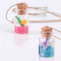 50pcs Botellas De Vidrio Mini DIY Con Tapa De Madera Para Mensajes En Mar Adentro Jars Pequeños Para Decoración Y Manualidades 13x18mm - details 7
