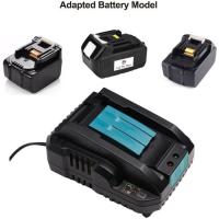 Cargador de iones de litio para Makita DC18RC DC18RA de 7,2 V a 18 V. Cargador de badería de reposición para BL1830 y BL1430 (4 A). - details 2