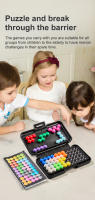 Juguete De Desarrollo Inteligente Para Niños Rompecabezas De Lógica Y Pensamiento Juego Cerebral Educativo En 3D - details 2
