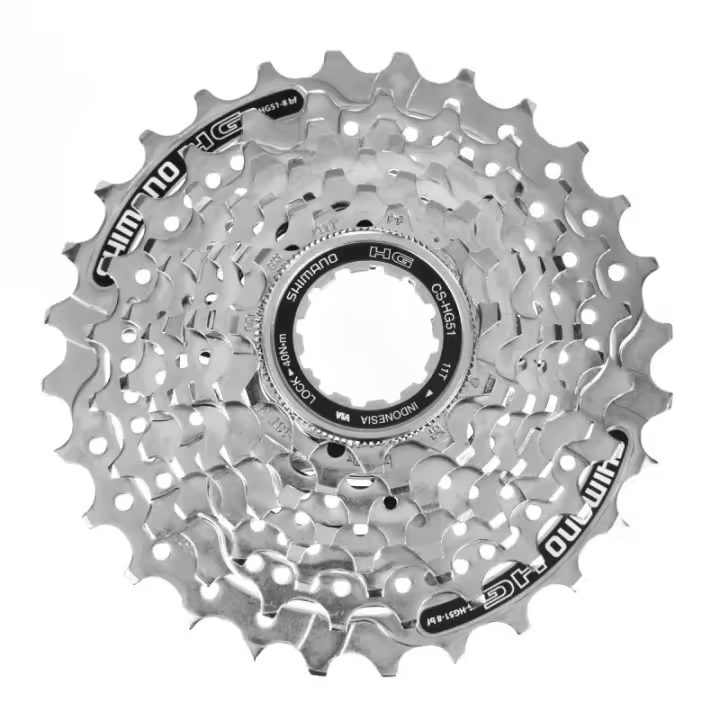 SHIMANO Alivio HG51 | Cassette 8v - Cassette de piñones HG de 8 velocidades.
Piñones HG, compatibles con las cadenas IG, que proporcionan un cambio a marcha baja más rápido y silencioso, y un cambio a - 1