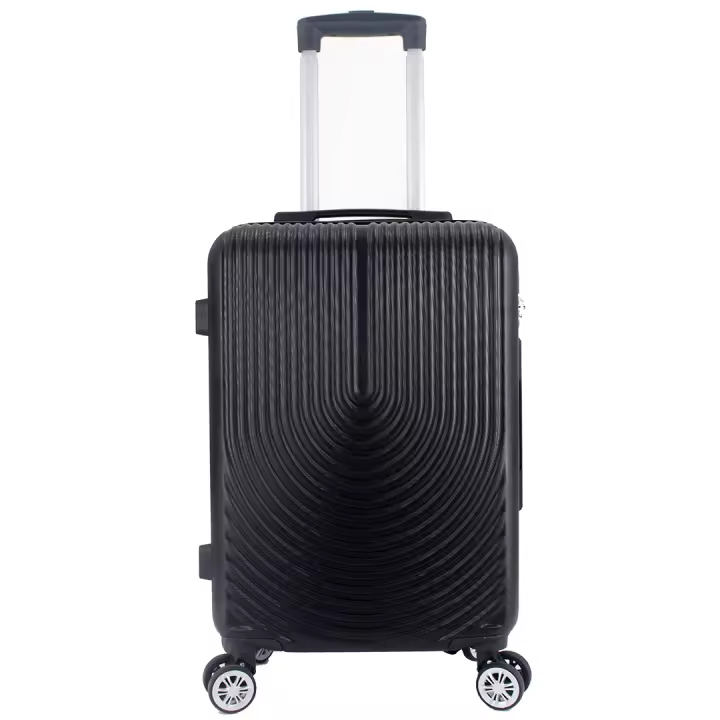 Maleta Avión Equipaje de Mano Viaje Cabina Trolley ABS Rígida 4 Ruedas Maleta de cabina rigida con asa telescopica 55x35x20CM - 1