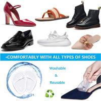 6Pcs Almohadillas De Metatarso De Silicona Para Zapatos Antideslizantes Autoadhesivas Para Mujer Inodoras Para Sandalias Y Tacones Altos Absorbentes De Choque Y Transpirables - details 13