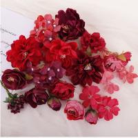 Rozas Mezcladas De Seda Flores Artificiales Para Decoración De Hogar Y Boda Arreglo Floral DIY Accesorios De Regalo - details 1