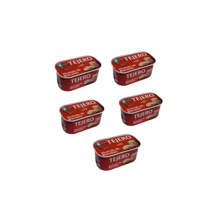 5 unidades - Huevas Bacalao TEJERO 200GR. - 1