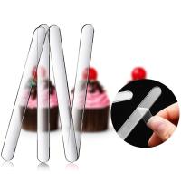 20Pcs Bastones De Helado Reutilizables Claros Para Manualidades DIY En Verano Rosa Oro Hechos De Acrílico Para Hogar - details 3