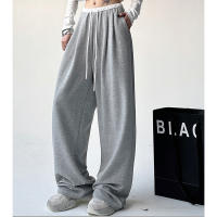 High-Waisted Sweatpants Para Mujer Estilo Hip Hop Coreano Versátil Casual Con Bolsillos Y Cordón Autumn/Winter Tendencia Streetwear - details 9